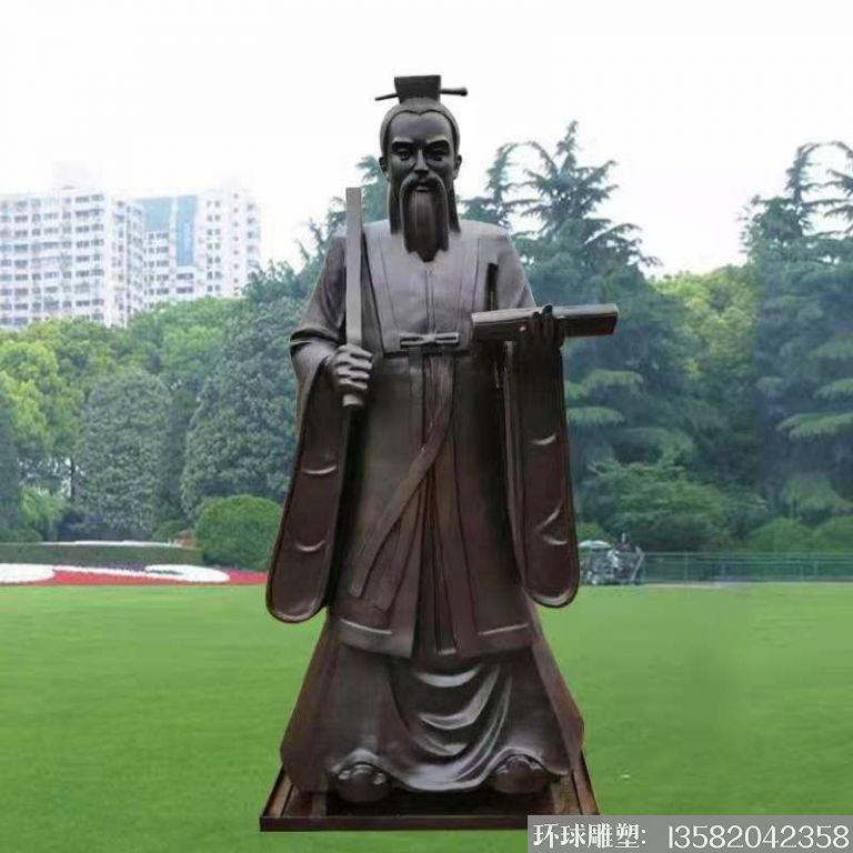 玻璃鋼古代人物仿銅雕塑 廣場擺件 玻璃鋼古代人物仿銅雕塑 廣場擺件